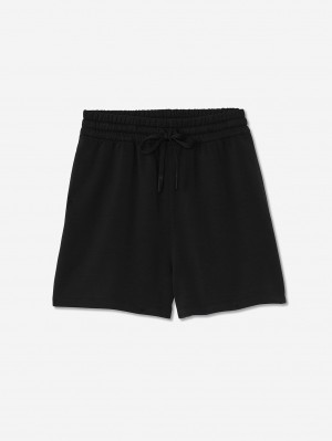 Black Sun Day Red Luxe Lounge Shorts | 176UYDBHA