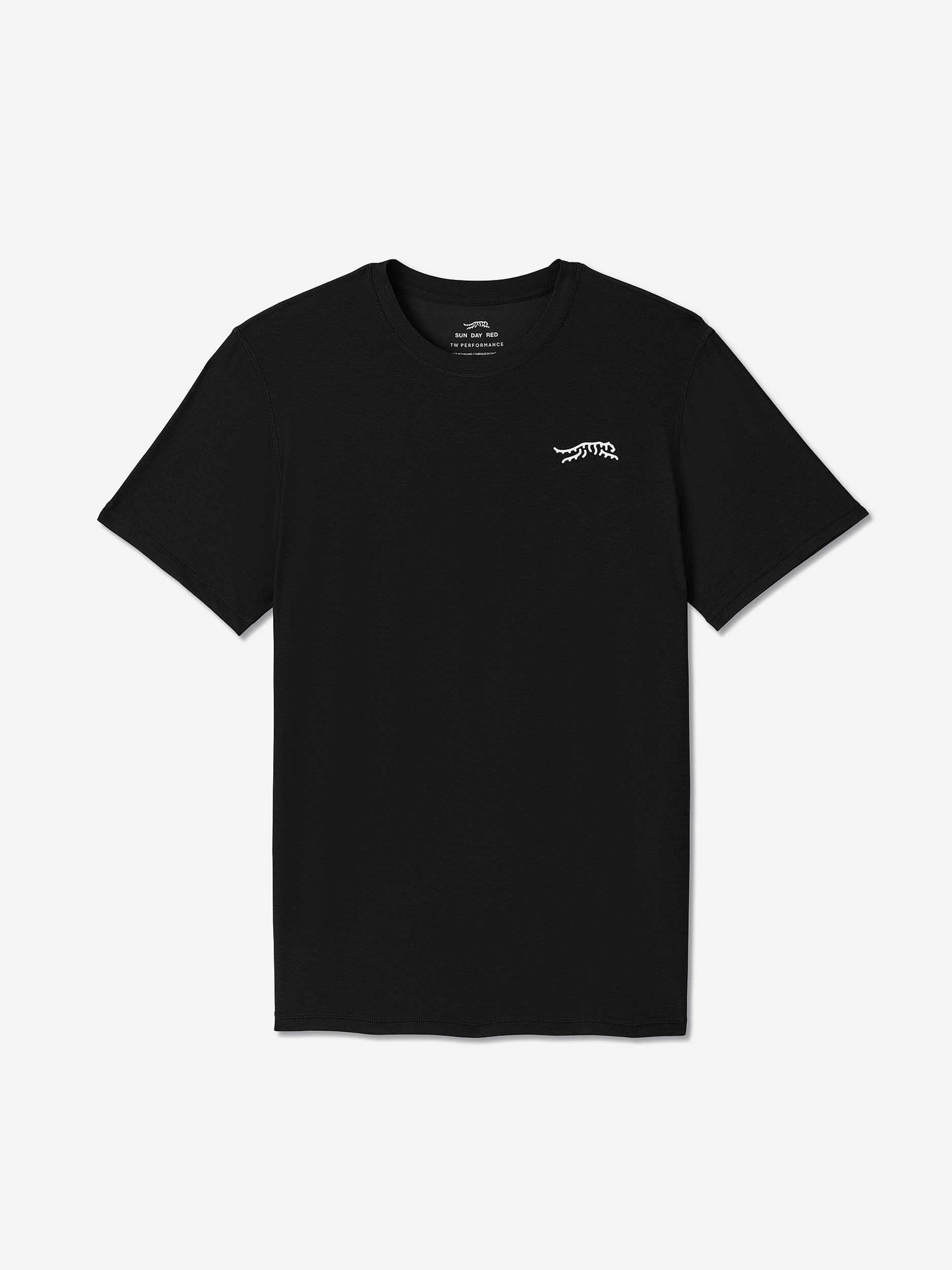 Black               Sun Day Red Performance Short Sleeve Tech Tee | 291UICHXP