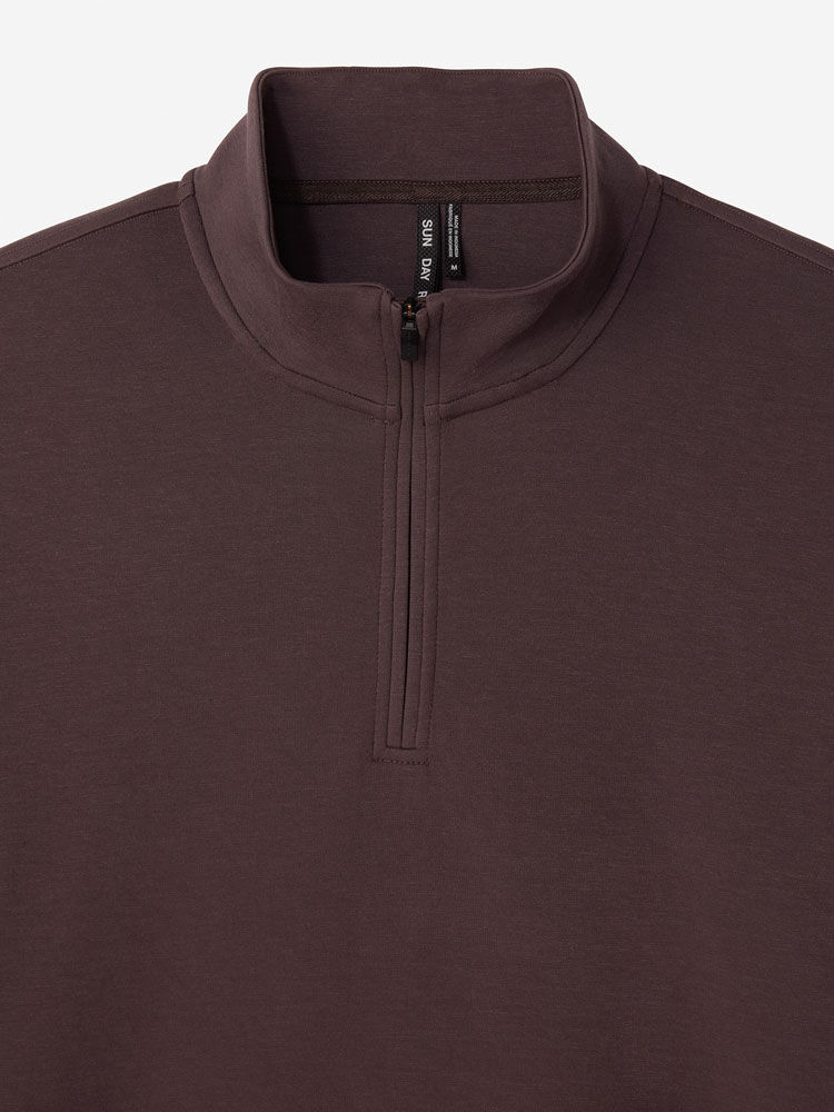 Crown               Sun Day Red Hibrid Lightweight Quarter Zip | 823HYATMV