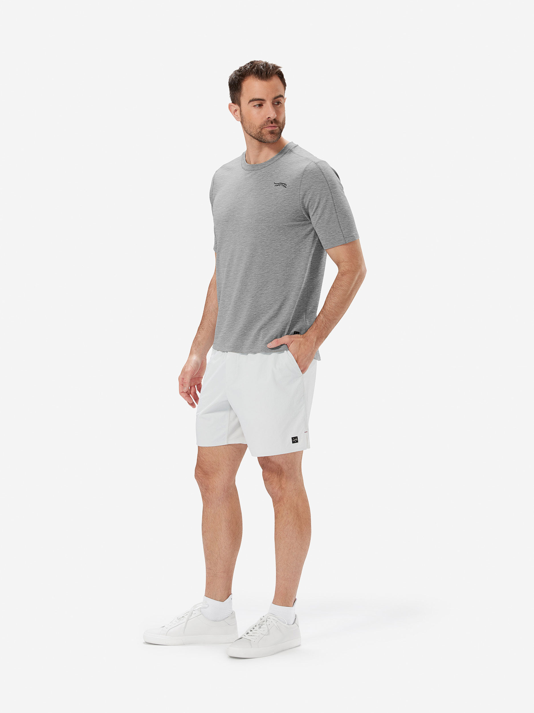 Heather               Sun Day Red Performance Short Sleeve Tech Tee | 621UEIFPZ