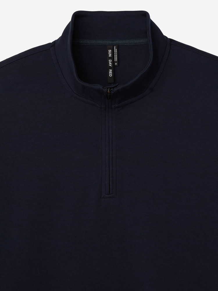 Navy               Sun Day Red Hibrid Lightweight Quarter Zip | 752YODMWG