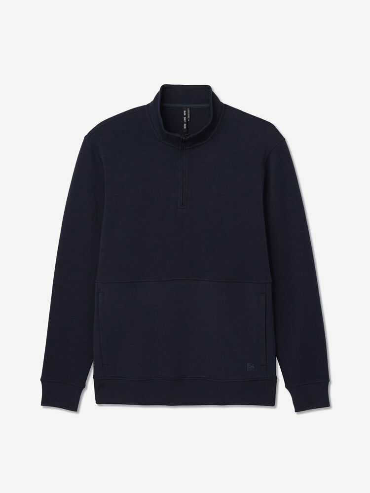 Navy               Sun Day Red Hibrid Lightweight Quarter Zip | 752YODMWG