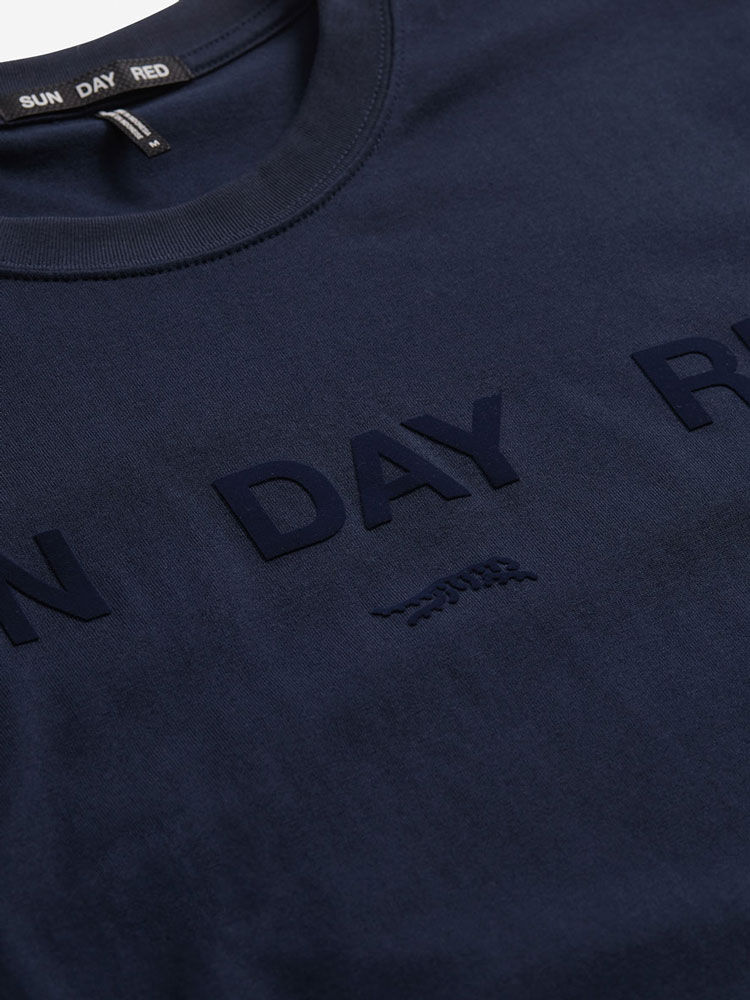 Navy               Sun Day Red SunDay T-Shirt | 723JYCUKO