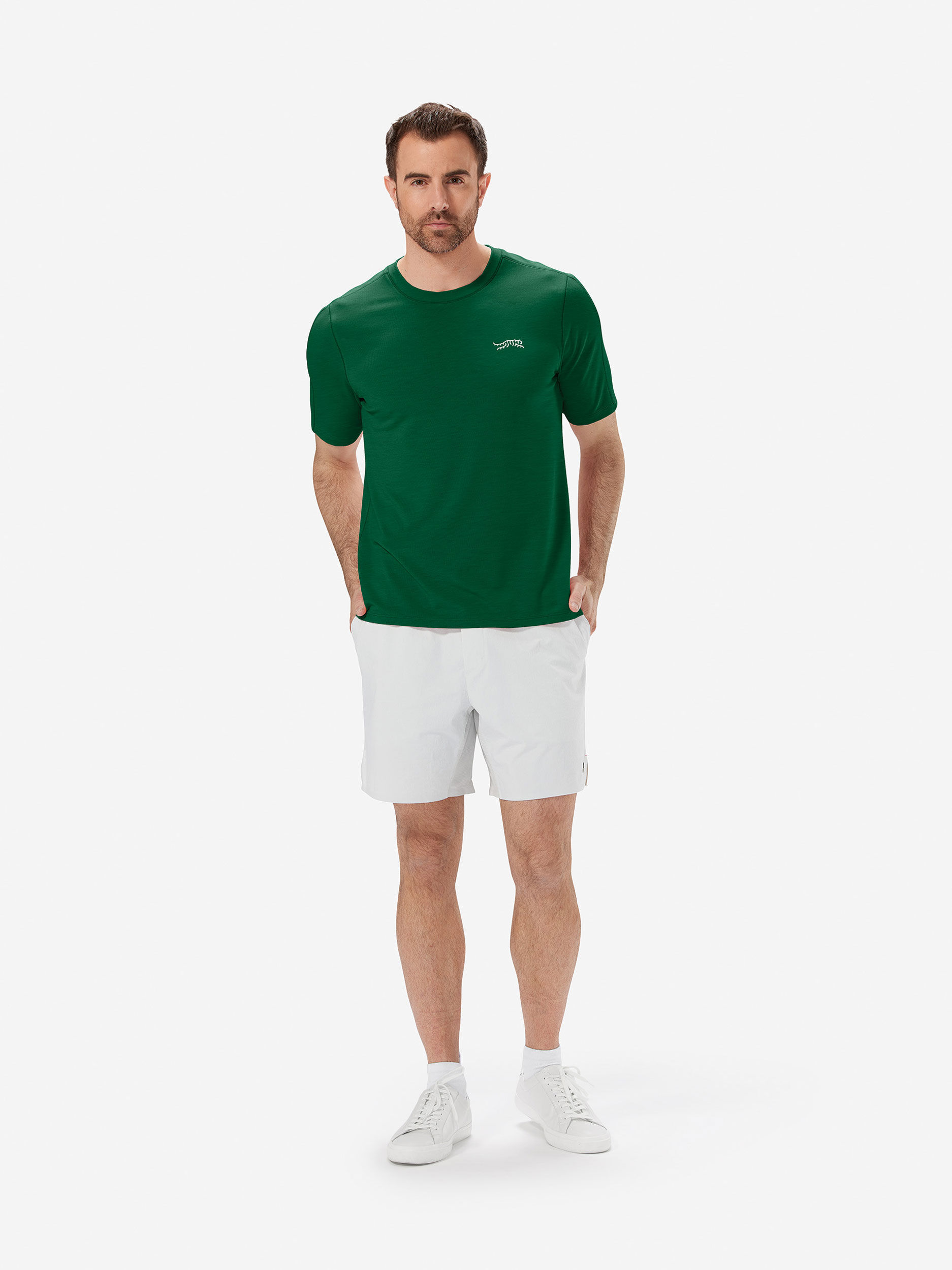 Olive               Sun Day Red Performance Short Sleeve Tech Tee | 690IENVTU