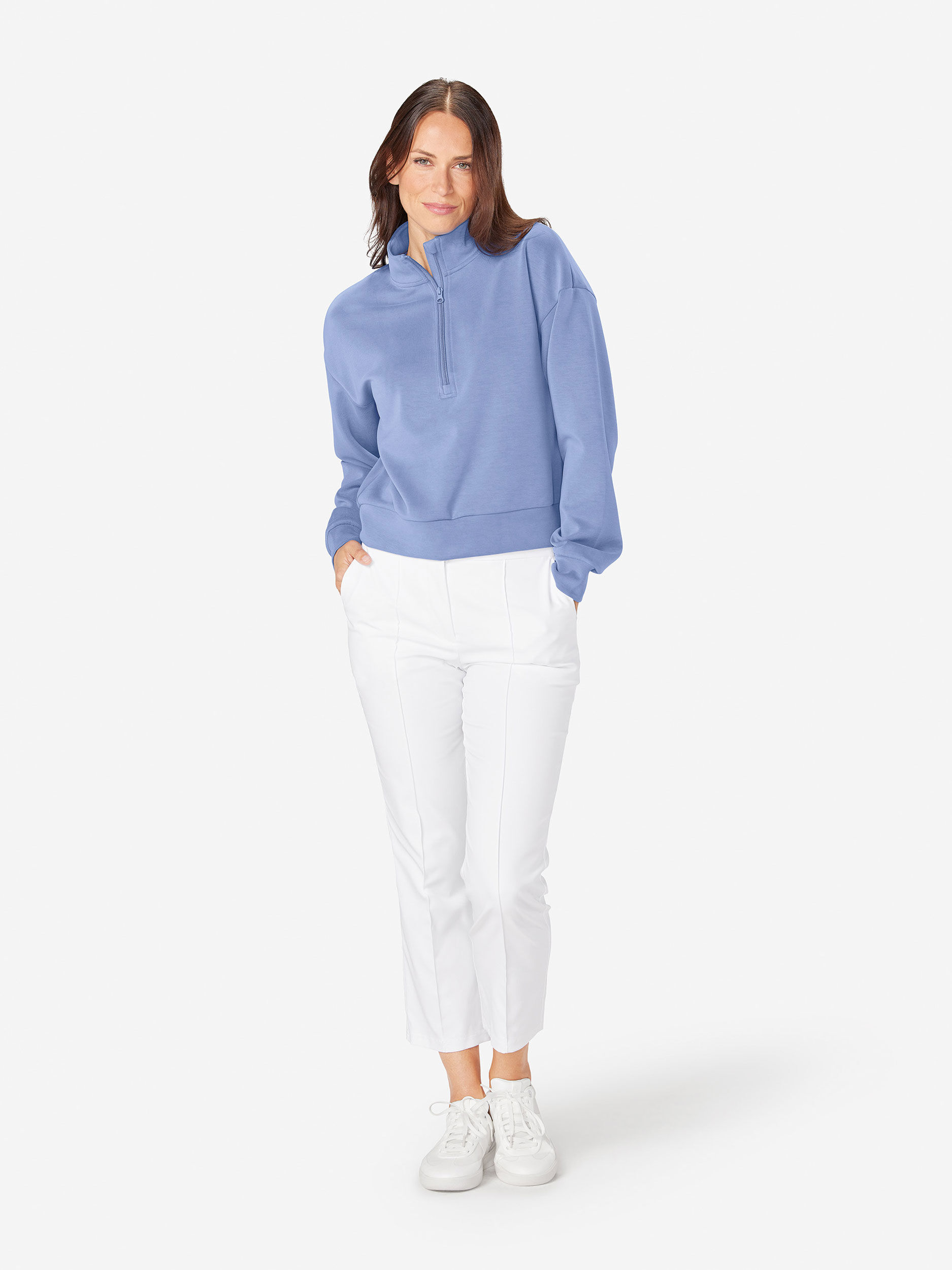 Royal               Sun Day Red Luxe Lounge Midweight Quarter Zip | 720WHBAZM