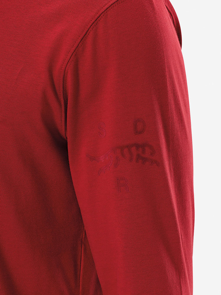 Sunday Red               Sun Day Red Long Sleeve Dark Matter T-Shirt | 359NSYEFP