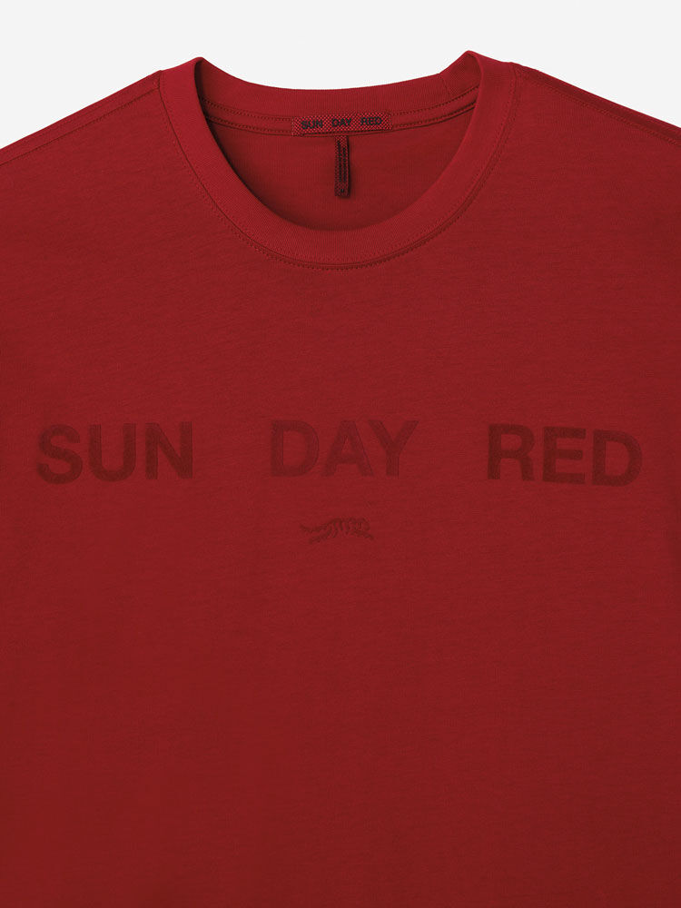 Sunday Red               Sun Day Red Long Sleeve Dark Nebula T-Shirt | 184KGIUDV