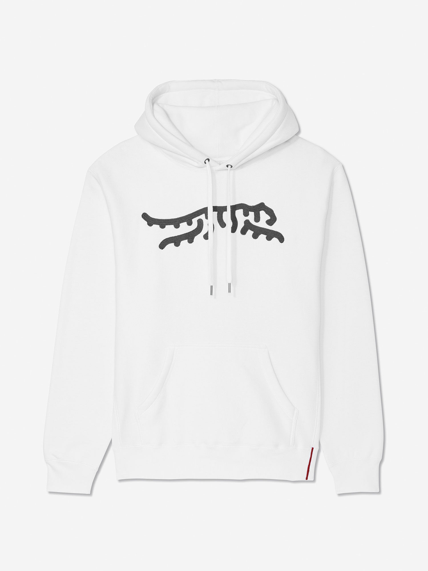 White/Gray               Sun Day Red Luare Chain Stitch Hoodie | 640HWTMVO