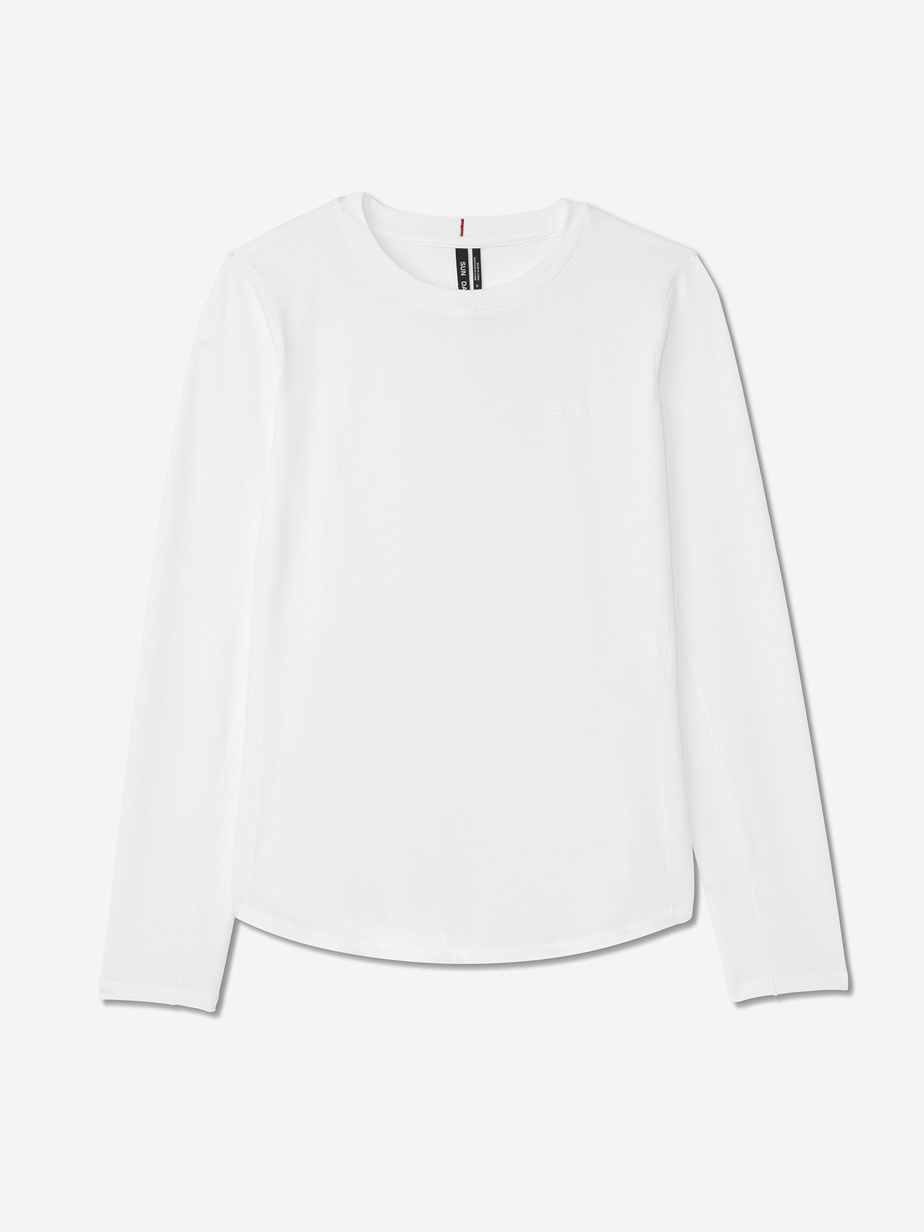 White               Sun Day Red Long Sleeve Performance Mini Icon T-Shirt | 361ACKDFL