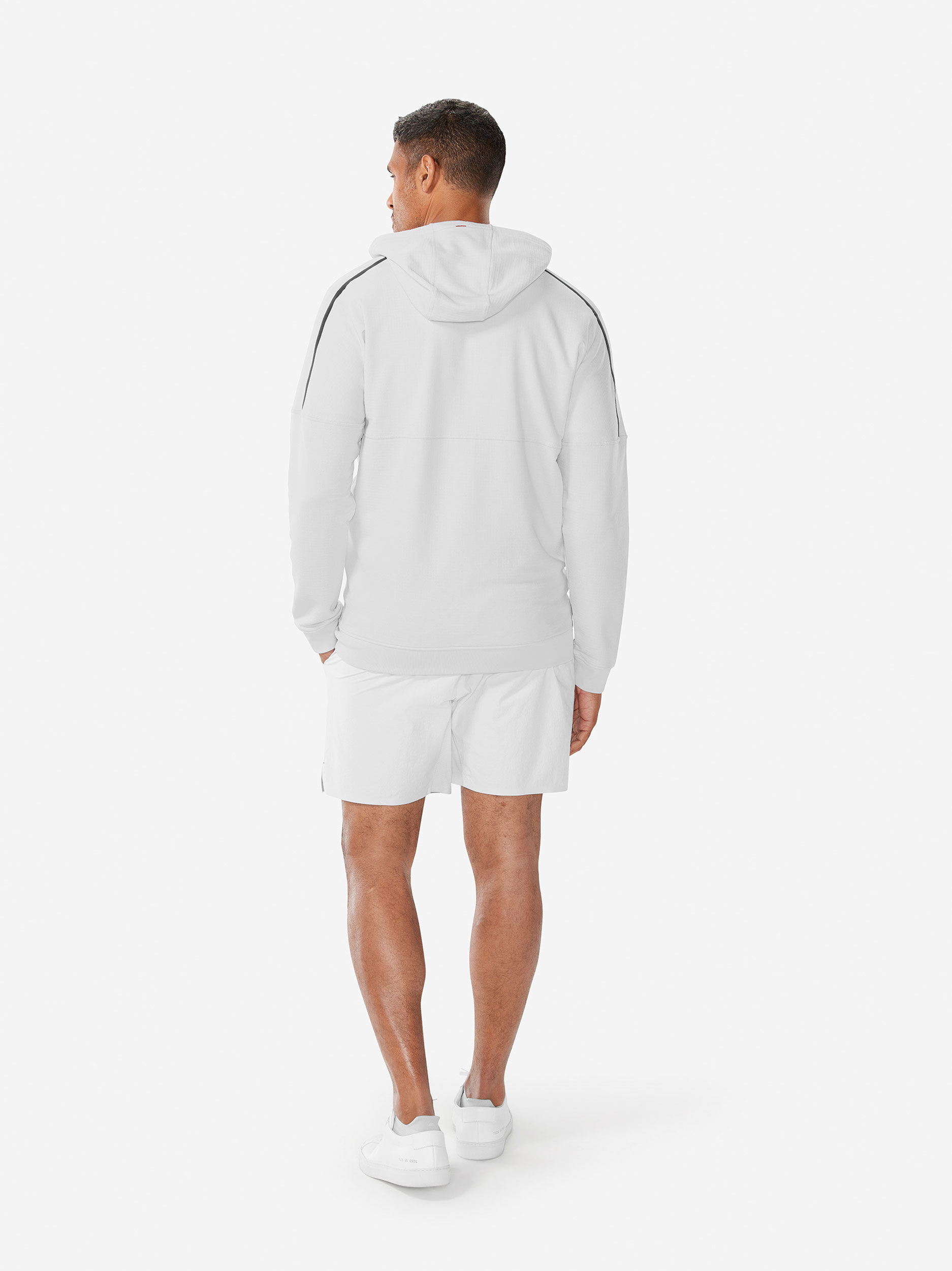 White               Sun Day Red Training Full Zip Hoodie | 635SIRMVC